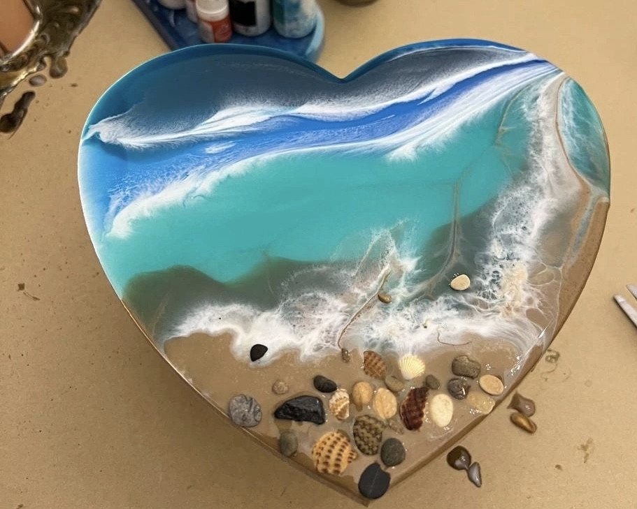Мастер-класс Resin Art искусство эпоксидной смолы