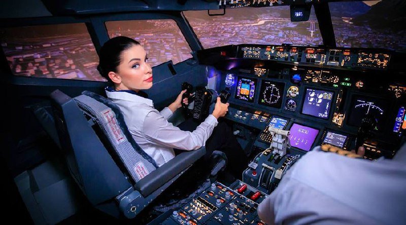 Полет за штурвалом подвижного авиатренажера Boeing 737NG или Airbus A320